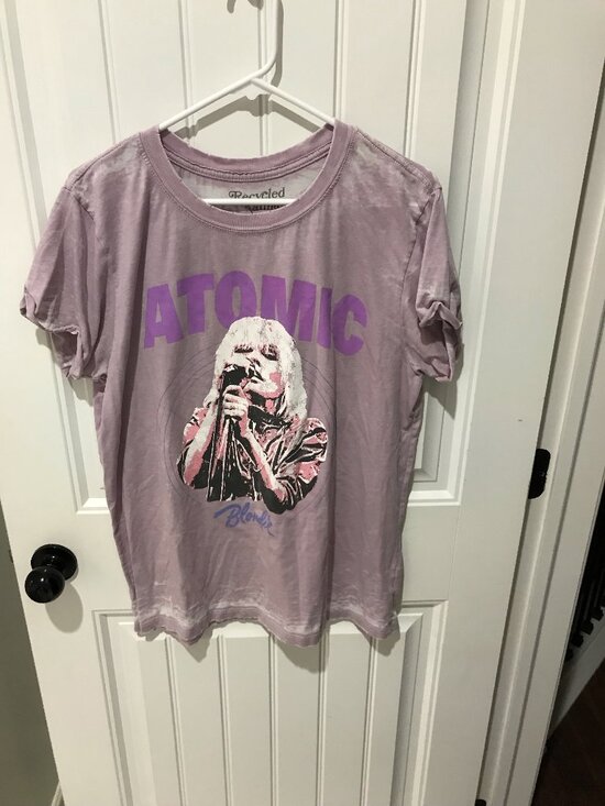 Recycled Karma Tops - Recycled Karma Atomic Blondie T Shirt